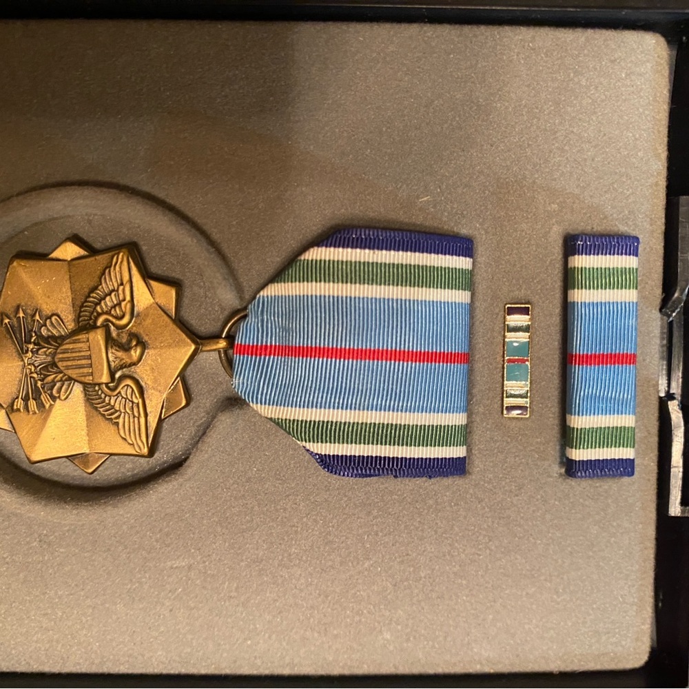 Gold and Blue Medal Set